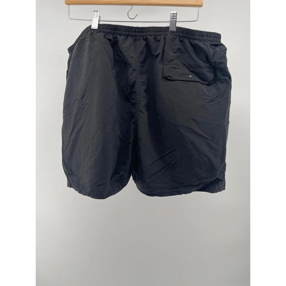 Patagonia Mens Shorts XXL Black Swim Trunks Mesh Lined Drawstring Outdoor‎